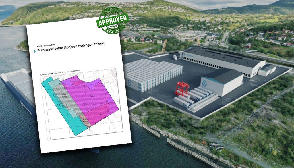 Detailed Zoning Plan for Gen2 Energy Hydrogen Facility in Mosjøen Approved