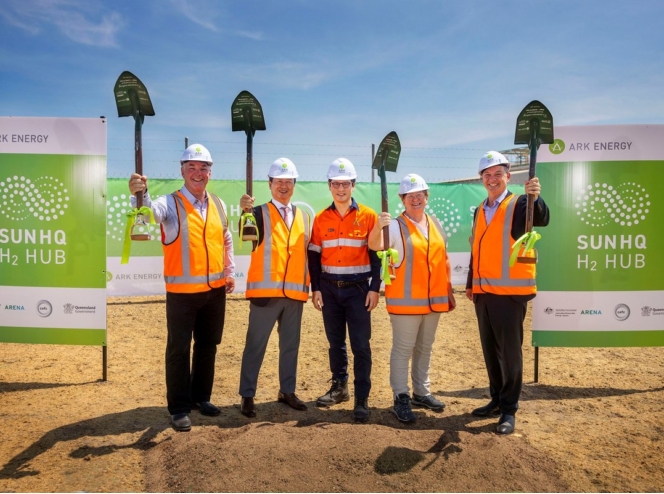Ark Energy Breaks Ground for Sunhq Hydrogen Hub