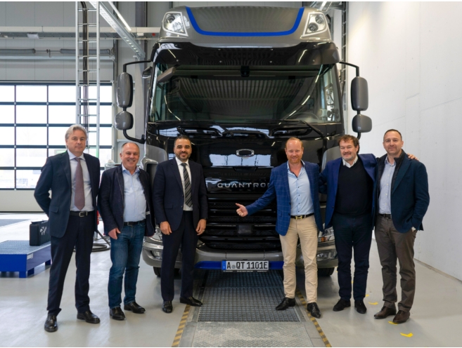 Oilinvest and QUANTRON accelerate deployment of fuel cell commercial vehicles and expand Hydrogen based ecosystem
