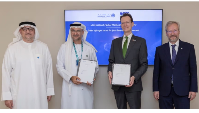 Masdar signs Agreement with OMV to Produce Green Hydrogen
