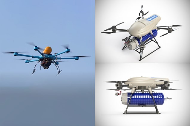 HyliumX Liquid Hydrogen Fuel Cell Drone Can Fly for 5-Hours Straight