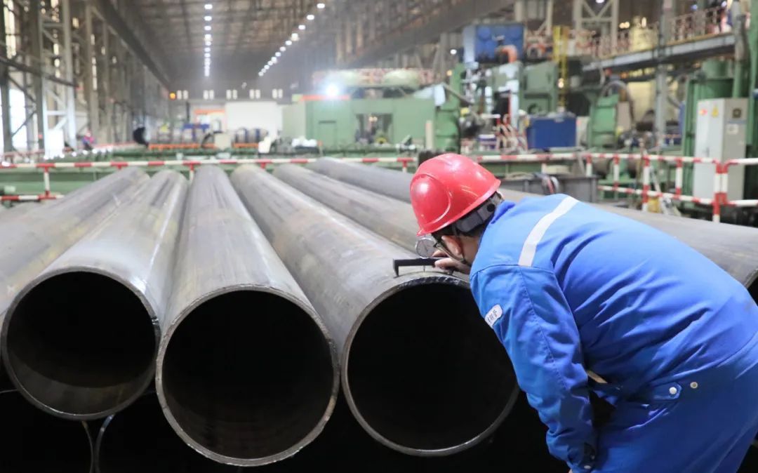 The hydrogen welding pipe developed by Baoji Steel Pipe Company was upgraded again