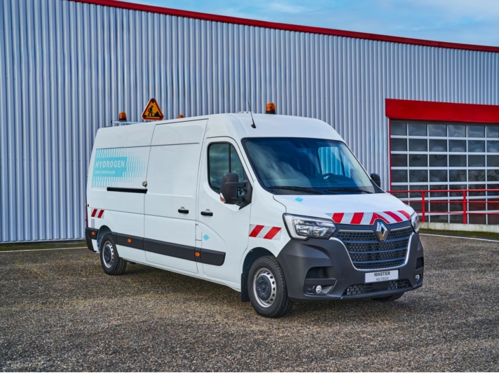 During the European Hydrogen Week, HYVIA unveils new architecture of Renault Master Van H2-TECH at the Solutrans motor show