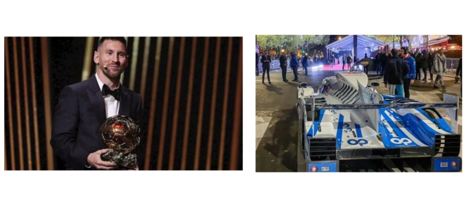 24 Hours of Le Mans: Lionel Messi’s Ballon D’or was Delivered by The Hydrogen Prototype of The Missionh24