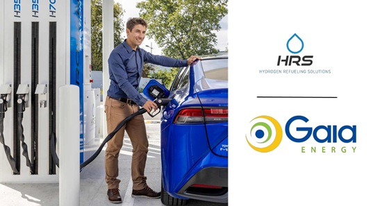 HRS and Gaia Future Energy Collaborate to Boost Green Hydrogen-Based Mobility Development