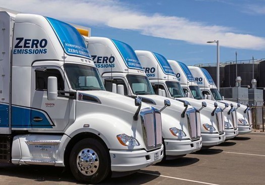 Hydrogen will be the 'only viable economic choice for zero-emission long-haul trucking' US freight body