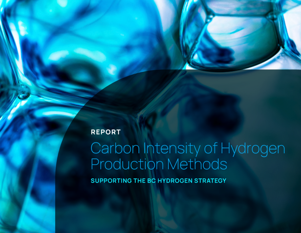 Carbon Intensity of Hydrogen Production Methods Report