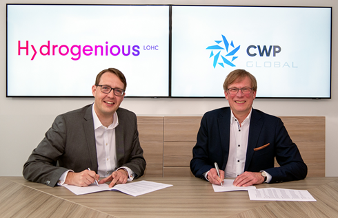 Cwp Global and Hydrogenious Lohc Technologies Explore Green Hydrogen Transport Chain From Morocco to Europe in Feasibility Study