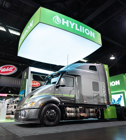 Hyliion Unveils Revolutionary Fuel Agnostic Hypertruck Karno™ at Advanced Clean Transportation Expo, Including Hydrogen