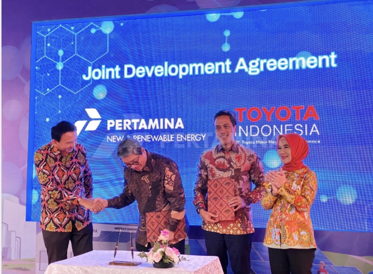 Pertamina and Toyota to develop hydrogen ecosystem in Indonesia