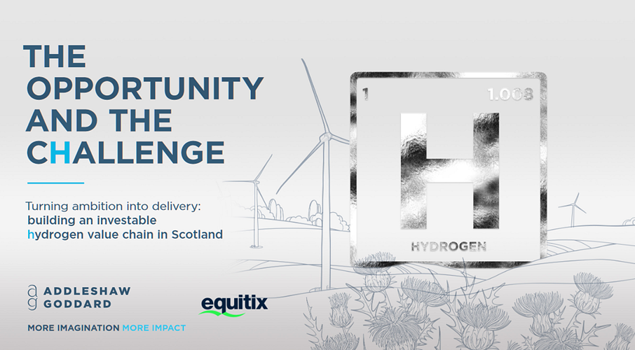 New Report Identifies Challenges to Creating an Investable Scottish Hydrogen Industry
