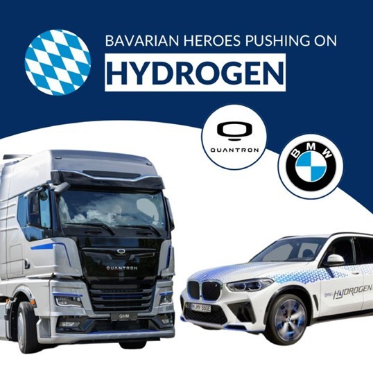BMW to launch small test fleet of H2 cars to use truck hydrogen fuel stations