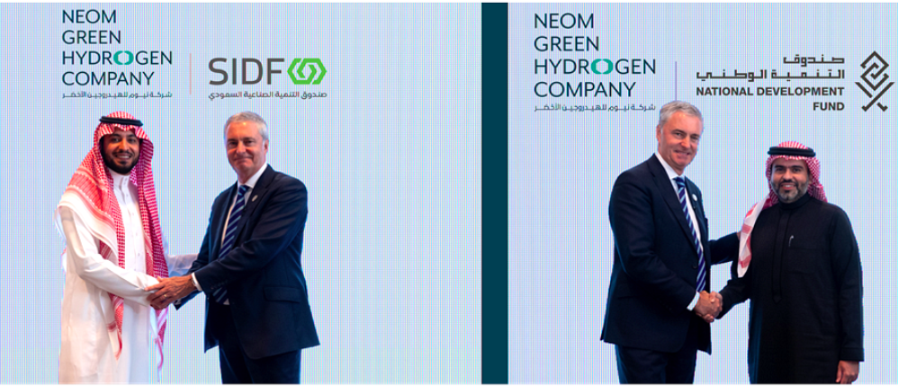 NEOM Green Hydrogen Company signs facility agreements