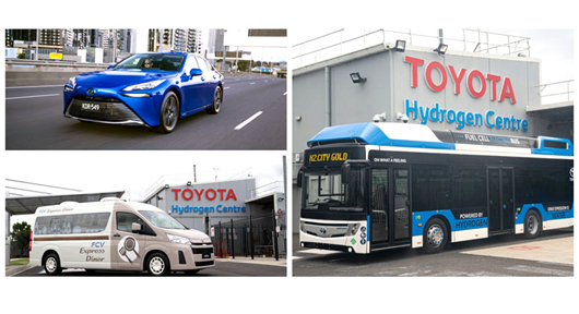 Toyota Demonstrates Broad Potential of FCEV Technology as Part of Hydrogen Showcase