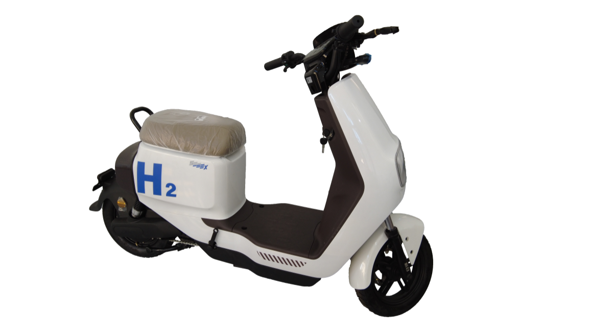 Hydrogen powered twowheeler