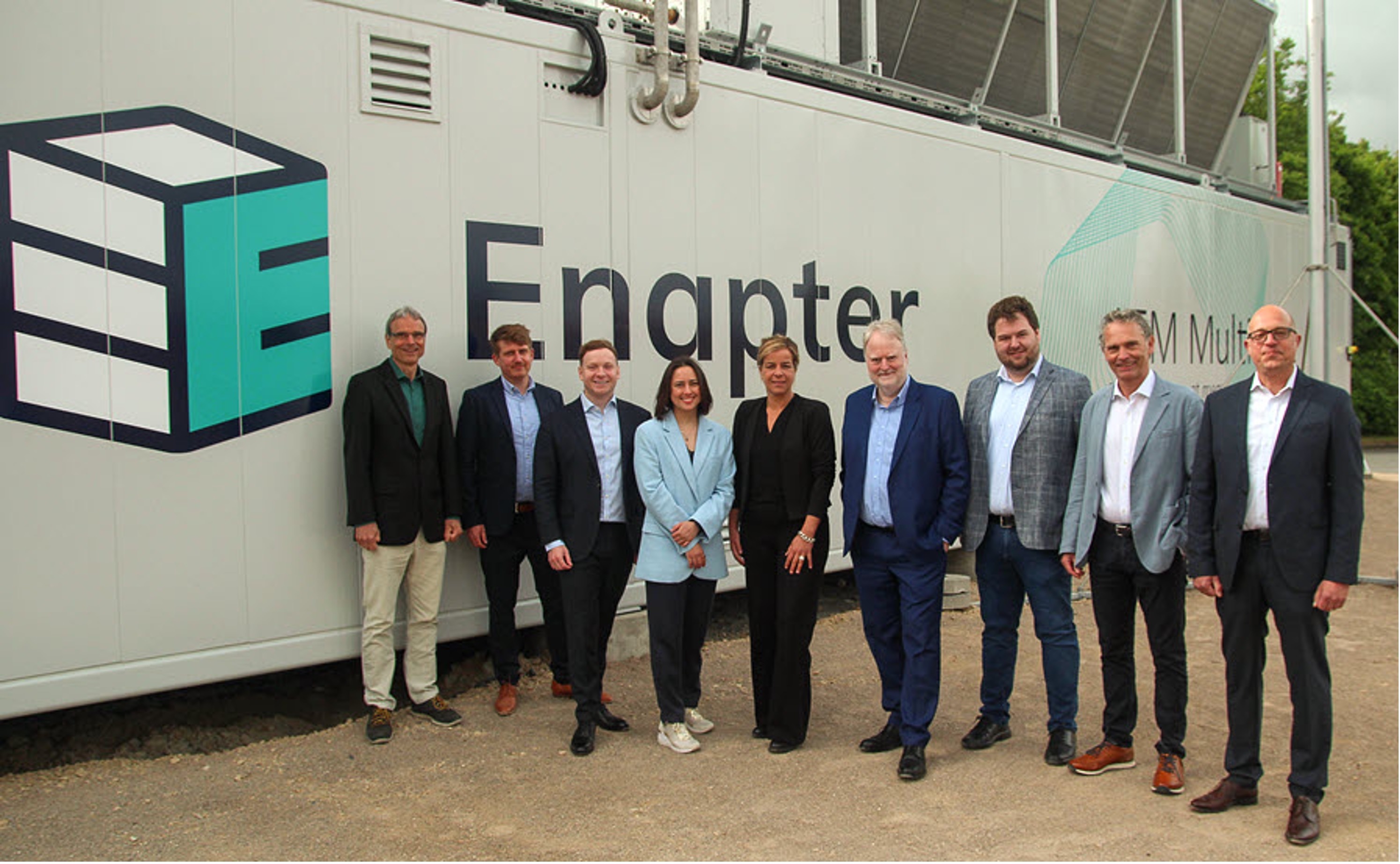 Enapter AG Unveils the World’s First Megawatt-Class AEM Electrolyser