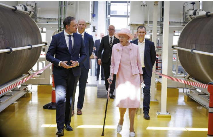Everfuel – Her Majesty The Queen of Denmark visits the starting point of the Danish PtX Adventure