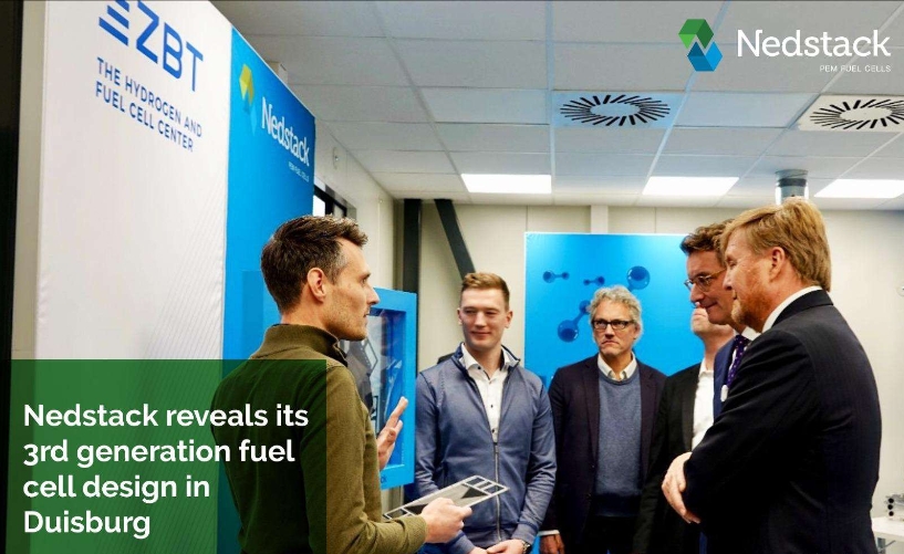 Nedstack unveils its’ 3rd Generation Fuel Cell Design in Duisburg
