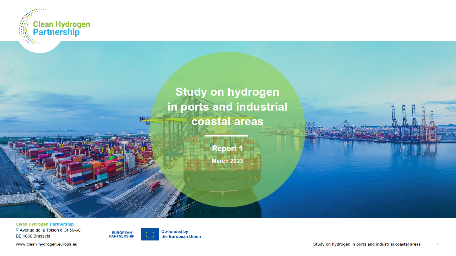 Nearly half of all European hydrogen demand will be used in port areas by 2050: EU-backed report