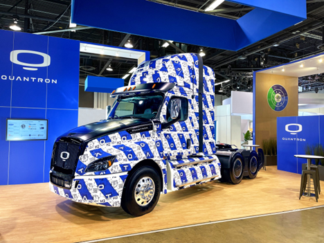 Quantron Us Unveils Its Range Class Leading Hydrogen Powered Class 8 Truck and Connects Customers to Market Leading Hydrogen Fueling Network by Firstelement Fuel at the Act Expo Show in California