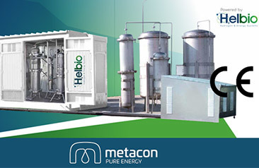Metacon Has Achieved Approved CE Marking of the First Generation of Its Catalytic Reformer-Based Green Hydrogen Generator HHG 40