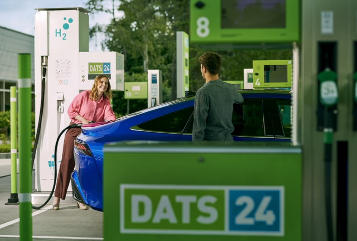 DATS 24 opens public hydrogen filling station near the E40, at the Research Park Haasrode – Belgium