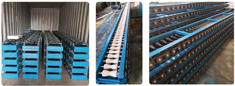 Gas cylinder logistics line