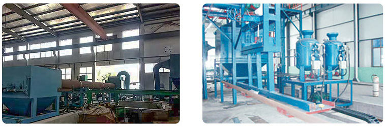 Shot-peening cleaner for inner wall of steel pipe