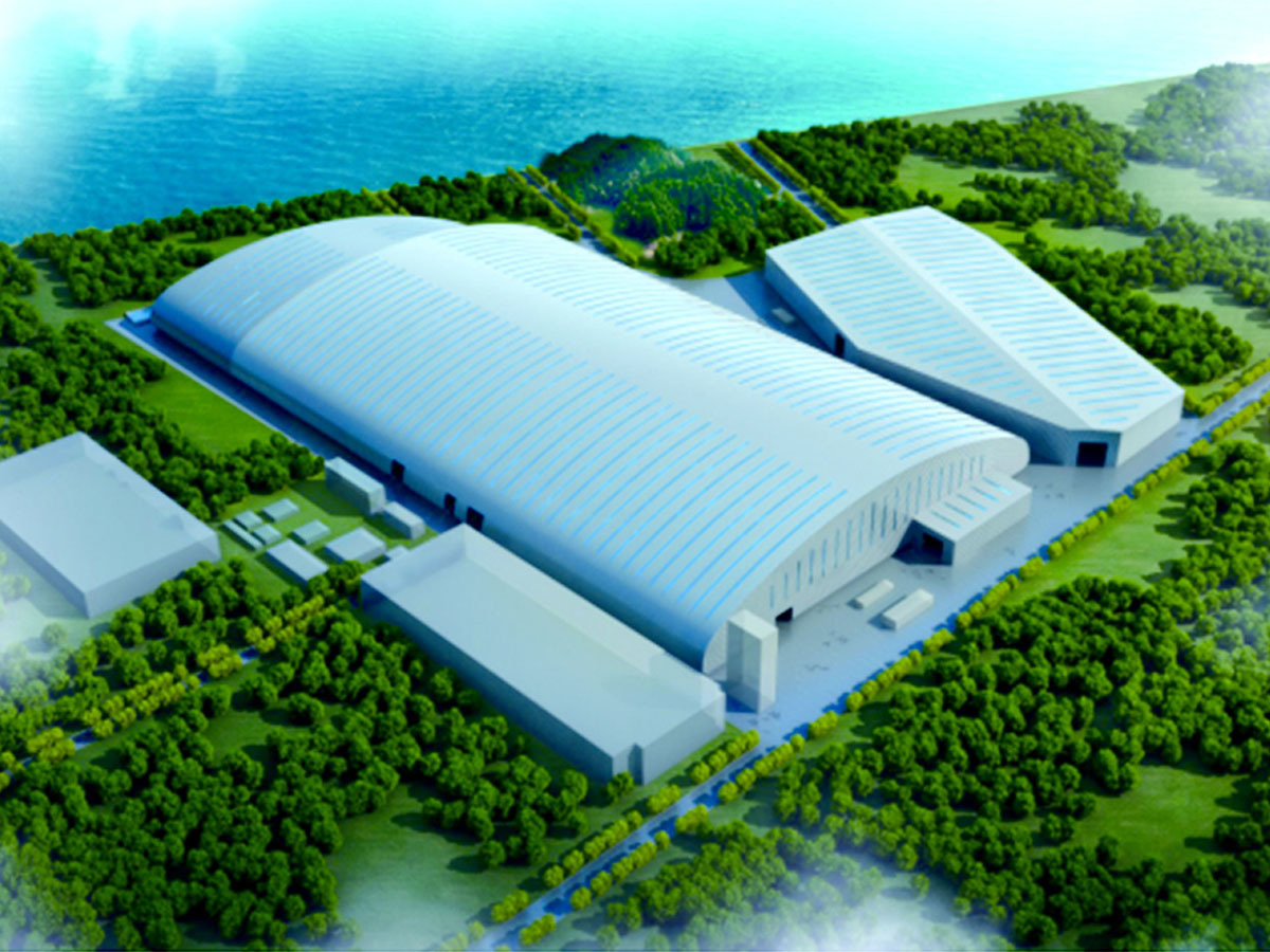 貴航特鋼料場環保升級清潔化改造鋼結構工程