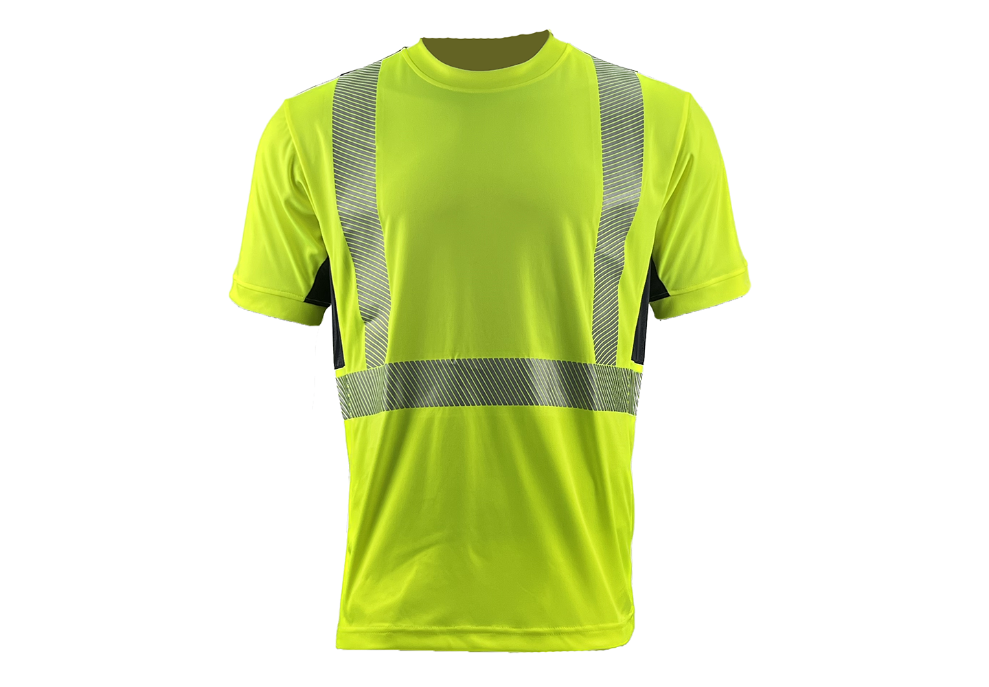 HI-VIS STRETCHY SHORT SLEEVES  T-SHIRT