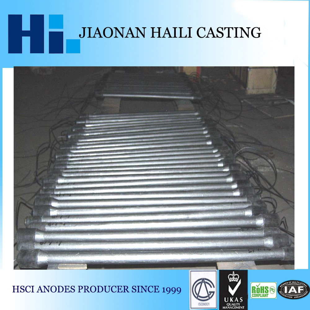 Double-ended HSCI Solid Anodes