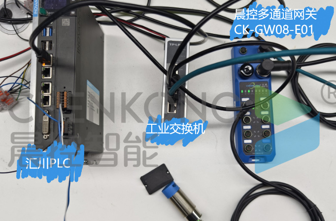 永利集团88304官网CK-GW08与汇川AC系列PLC配置ModbusTCP通讯连接手册