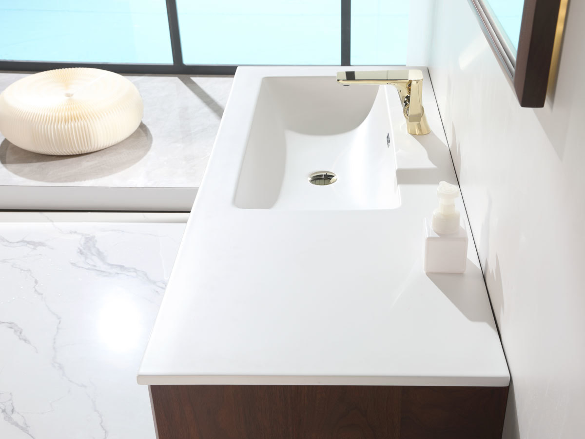 What is the difference between an overcounter basin, an undercounter basin, and a countertop basin?