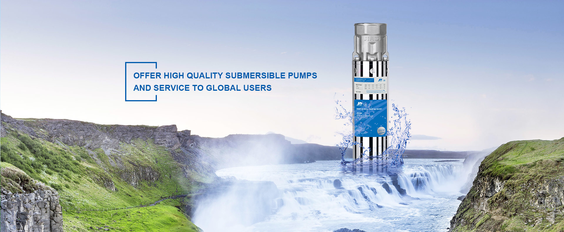 offer high quality submersible pumps
