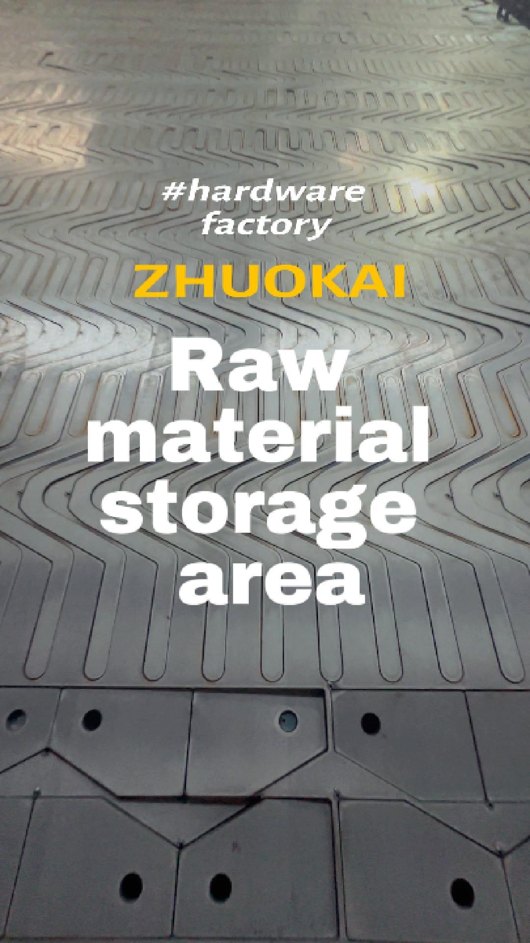 zhuokai Raw material storage area