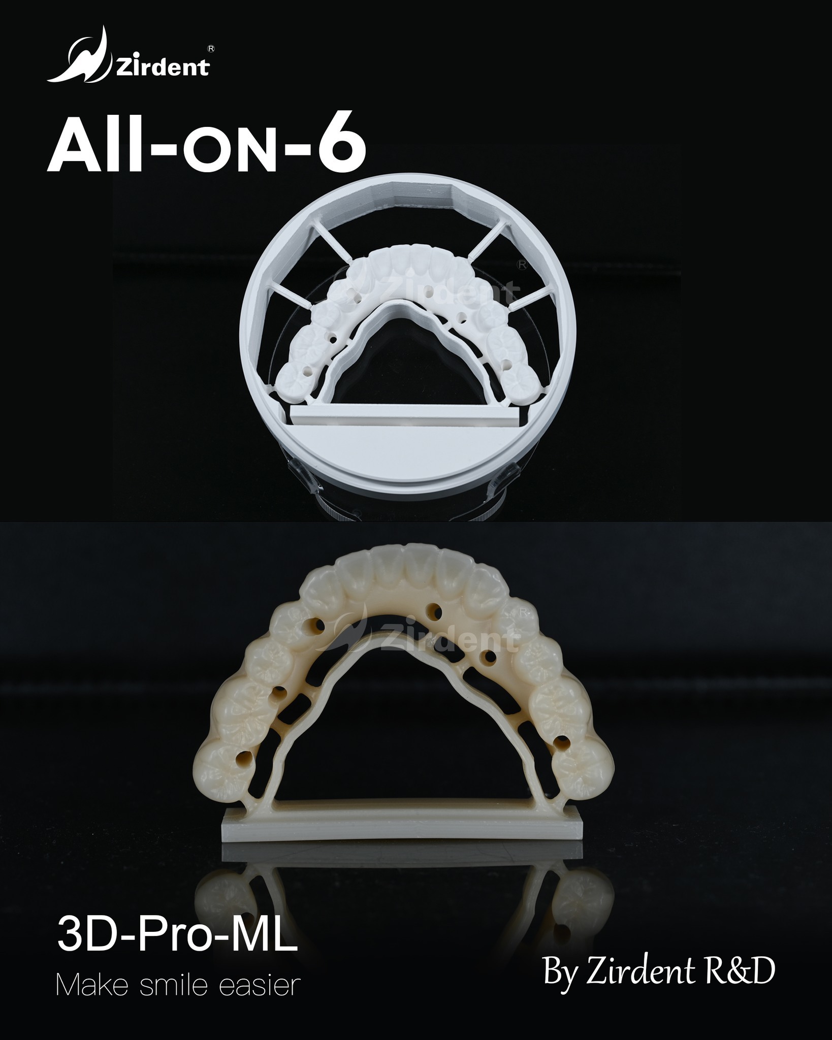 Zirdent 3D-Pro-ML  Zirconia Case by Zirdent R&D