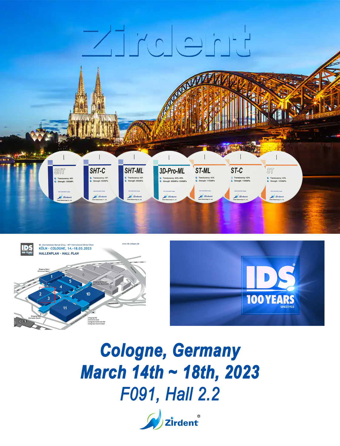 will exhibit for the first time at IDS, Cologne Germany