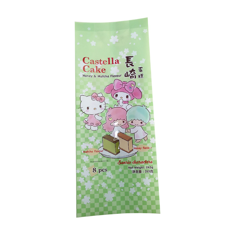 Back sealing bag