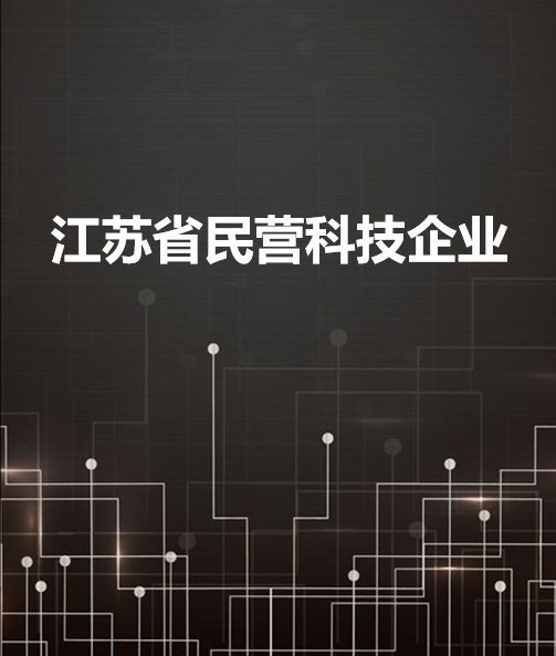 江蘇省民營(yíng)科技企業(yè)