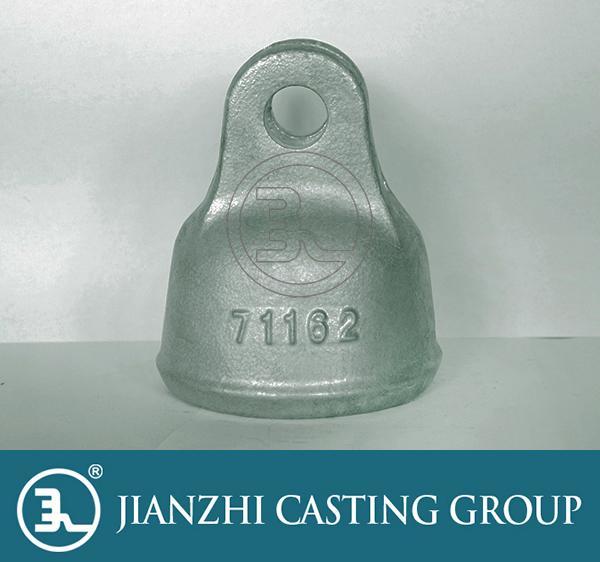 盘形悬式瓷瓶绝缘子用槽型钢帽 71162