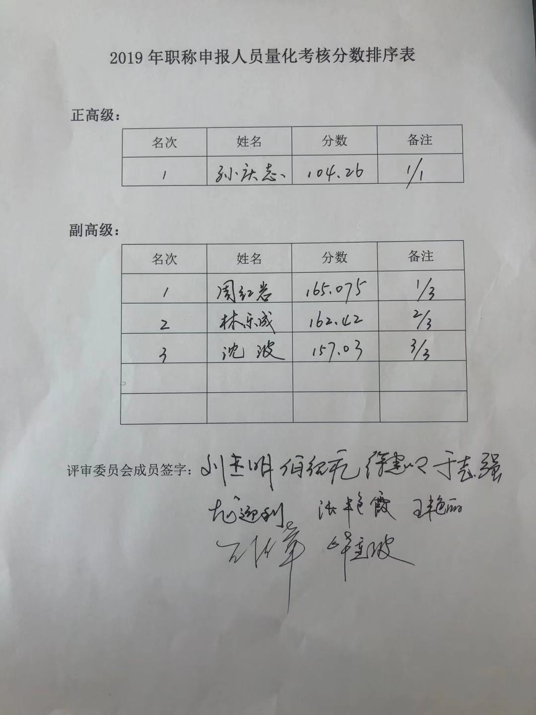 公 示