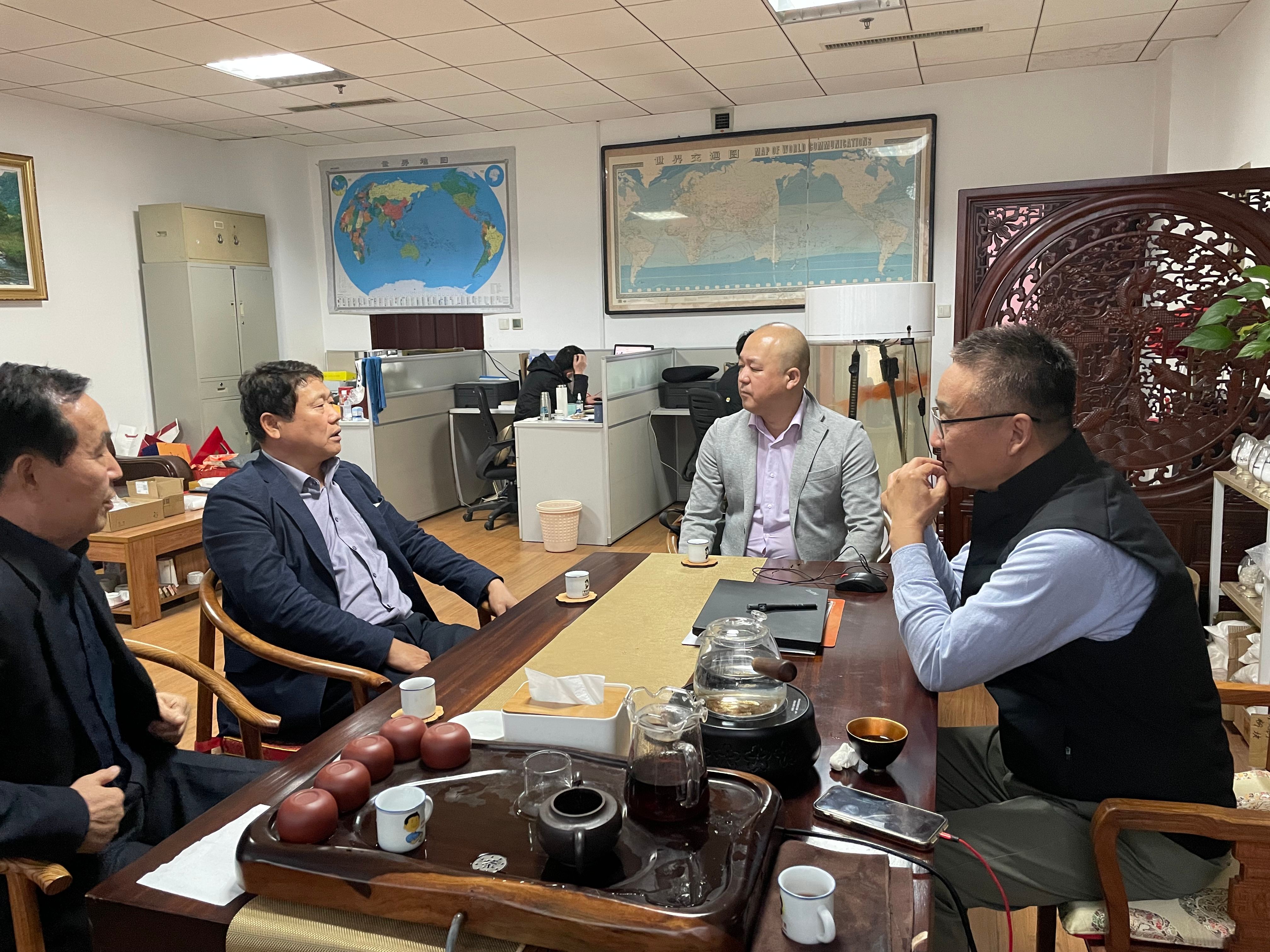 Visit from Korean clients