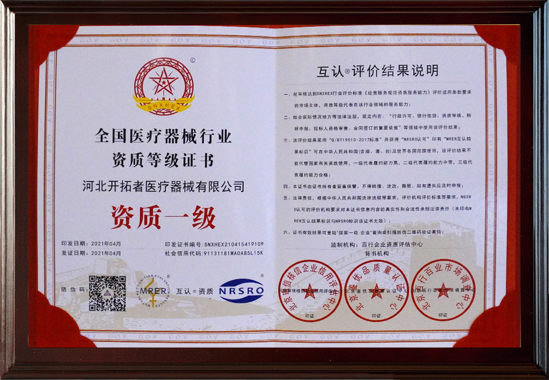 Enterprise qualification Enterprise qualification