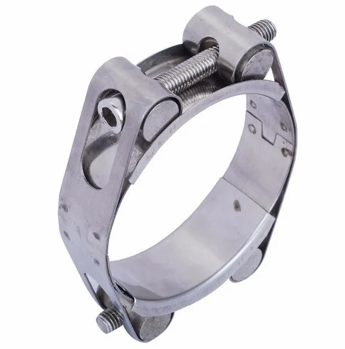 Double Bolt Hose Clamp, Double Bolt Pipe Clamp