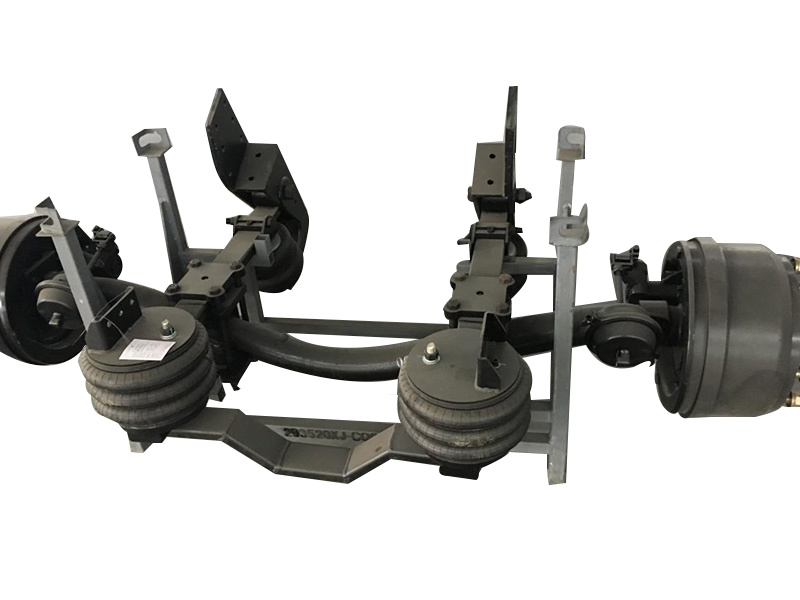 6.5T single swing arm with lifting air suspension assembly