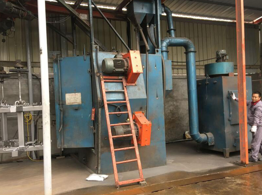 Shot blasting machine