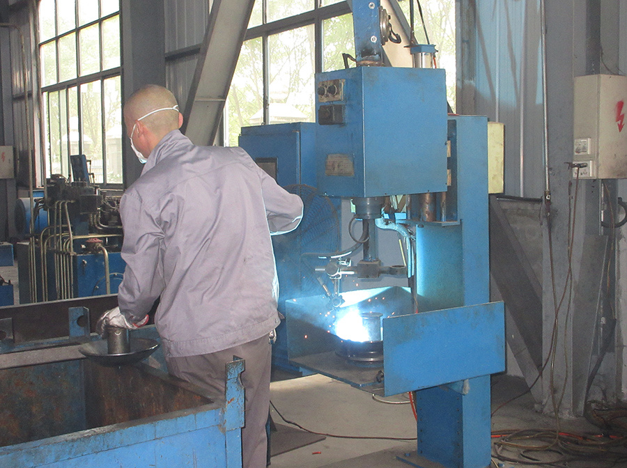 Transfer welding machine