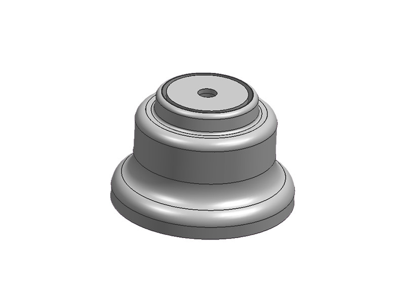 662 airbag metal base