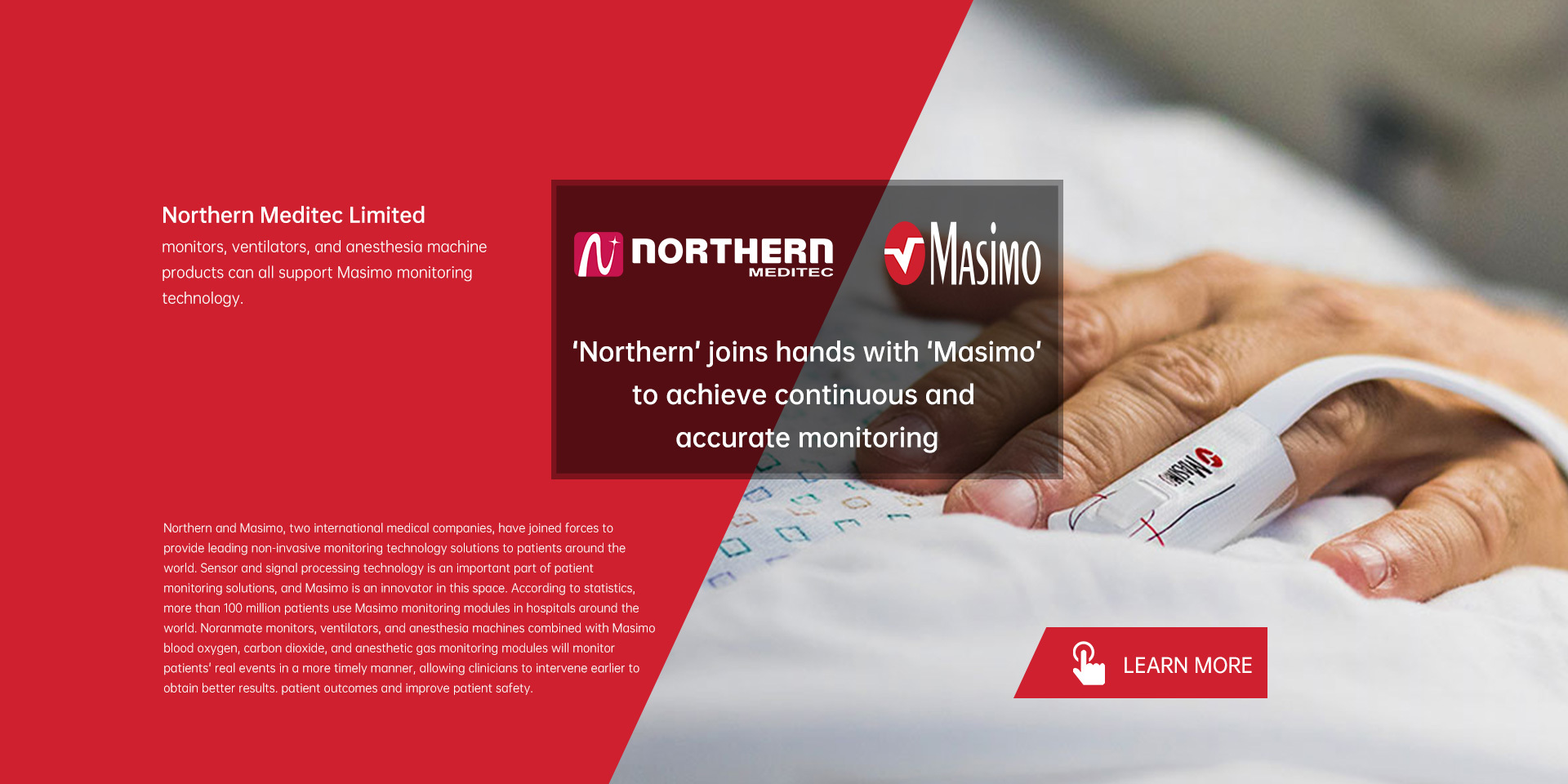 Northern joins hands with Masimo