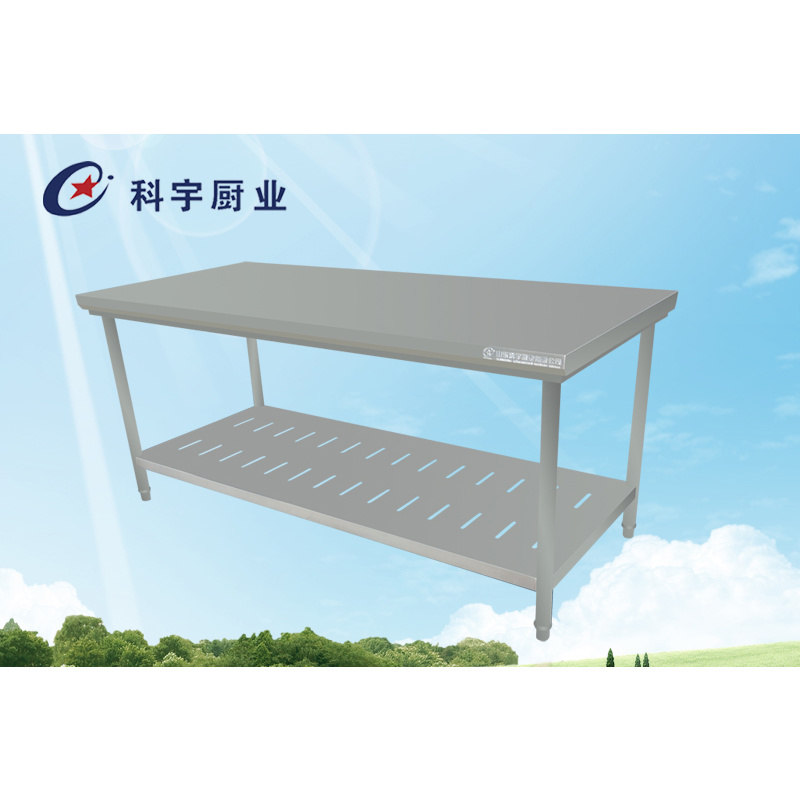 不锈钢工作台组装焊接